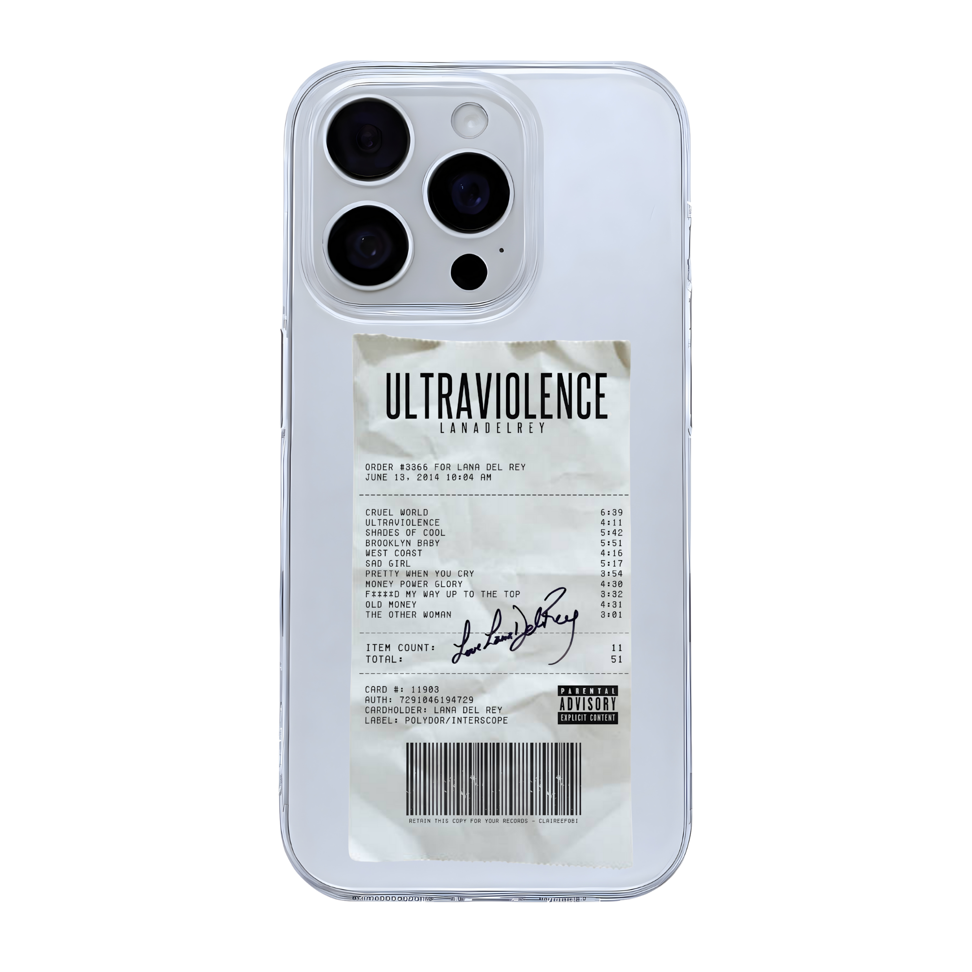 ULTRAVIOLENCE LANA DEL REY